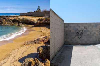 Un muro blocca l'accesso alle calette di Torre a Mare: magari � legale, ma quanto � opportuno?